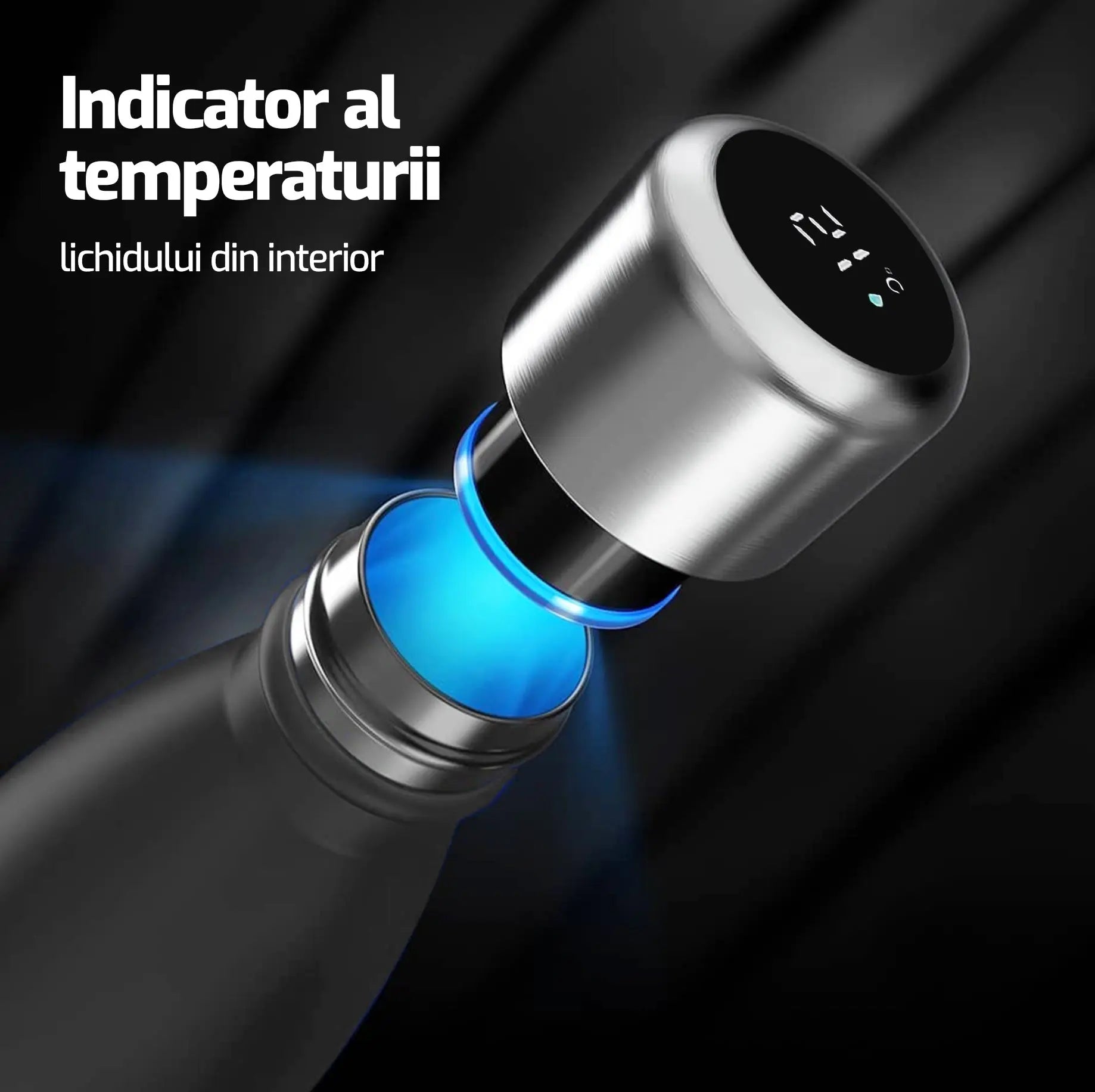 Termo con indicador de temperatura
