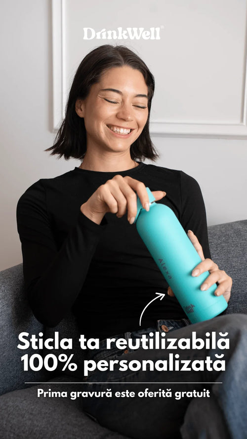 Ești gata să îți personalizezi propriul termos de la Drinkwell?