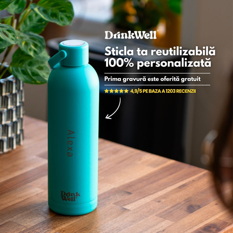 Ești gata să îți personalizezi propriul termos de la Drinkwell?